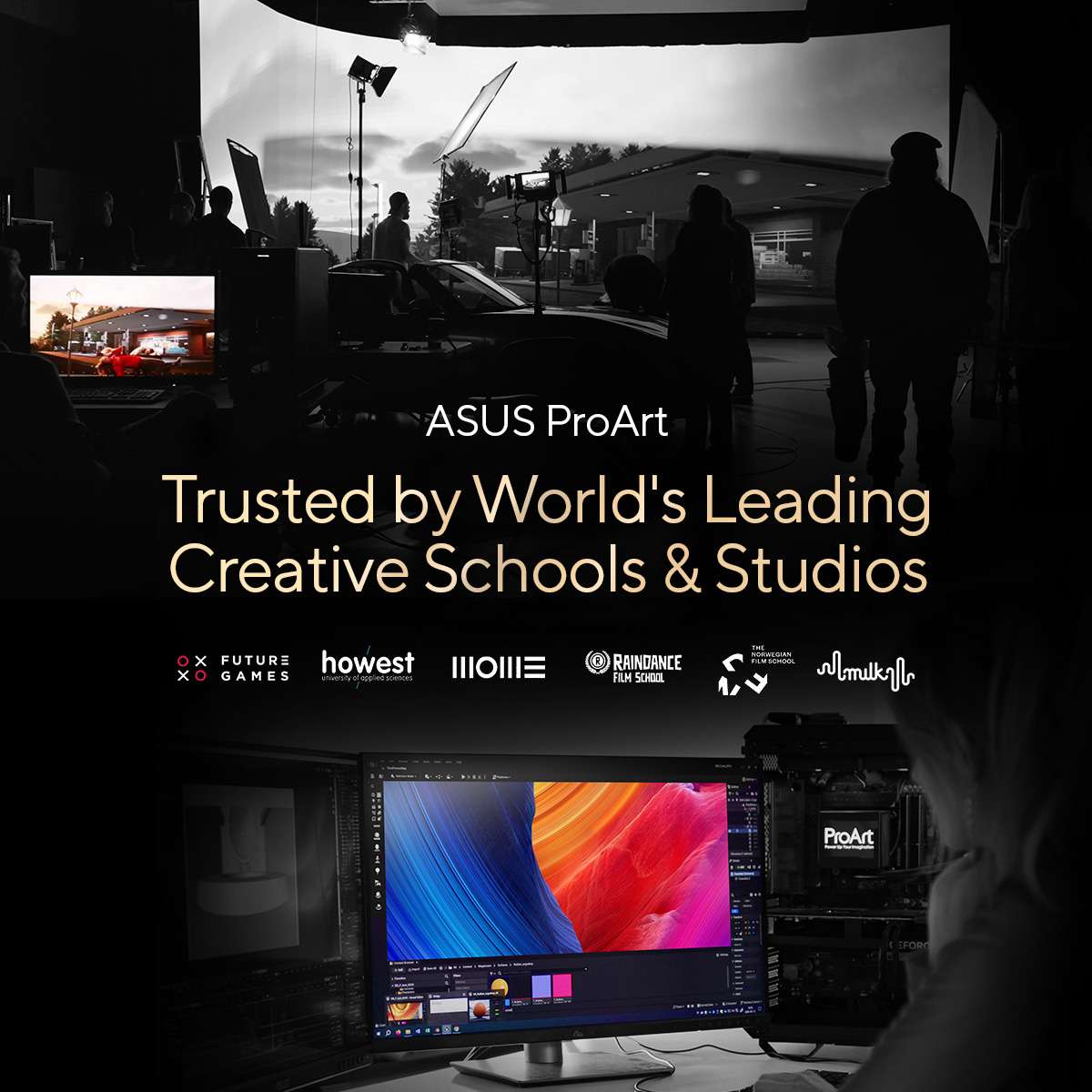 ASUS ProArt - Trusted by World's Leading Creative Schools & Studios