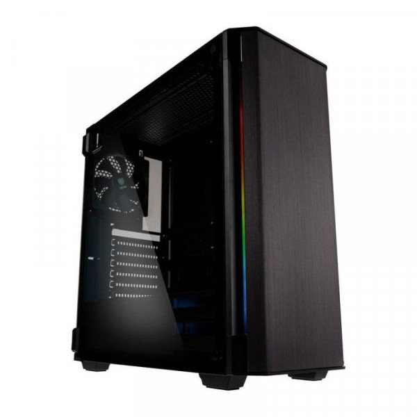 Kolink Refine RGB Midi-Tower, Tempered Glass - schwarz