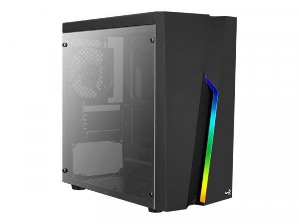 Gehäuse AeroCool Mini Bolt Black RGB MicroATX/Mini-ITX o.N