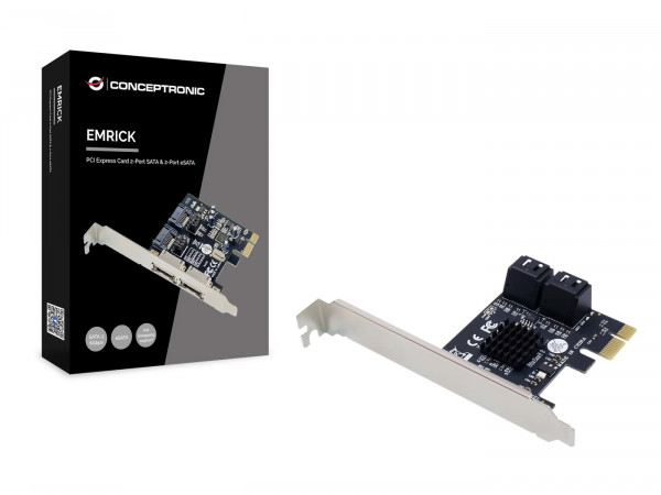 CONCEPTRONIC 2-Port PCI Express Card/ SATA 600/ CSATA600EXI