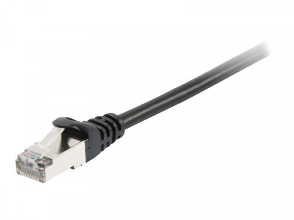 Equip Patchkabel RJ45 S/FTP Cat6A 7.5m schwarz (SSTP)PIM