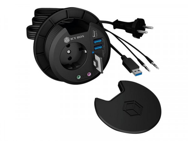 Tisch Hub IcyBox Multiport 2xUSB 3.0 Type-A