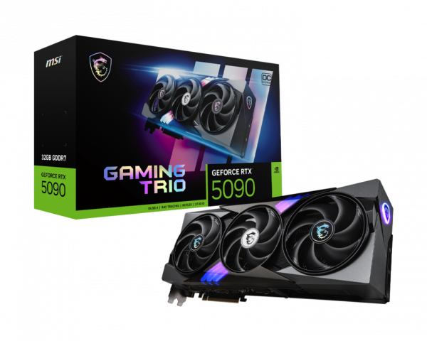 MSI RTX5090 Gaming Trio OC 32GB GDDR7 HDMI 3xDP