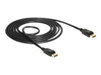 DELOCK Kabel DP 1.2 -> DP St/St 1.5m schwarz 4K 60Hz