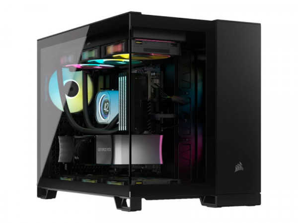 CORSAIR Geh Midi 2500X (Tempered Glass) Black