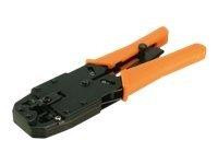 LogiLink Werkzeug Krimpzange RJ45 8P8C Universal RJ12 6P6C