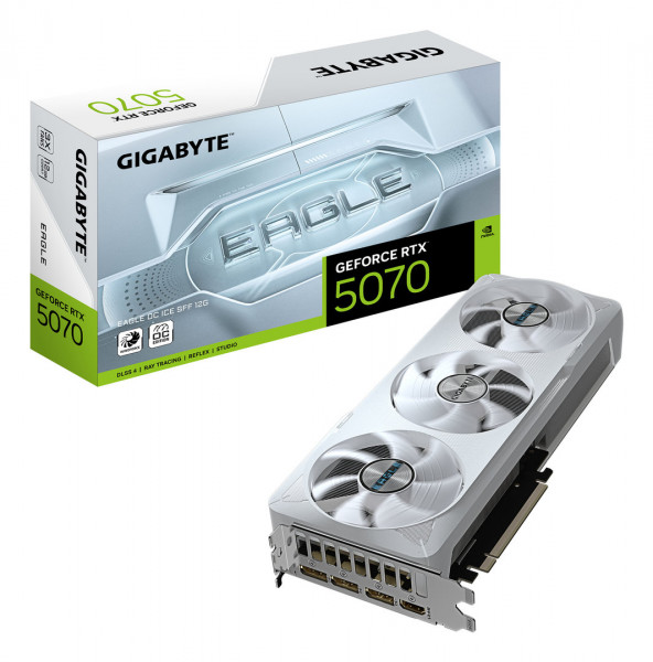 Gigabyte RTX5070 EAGLE OC ICE 12GB GDDR7 HDMI 3xDP