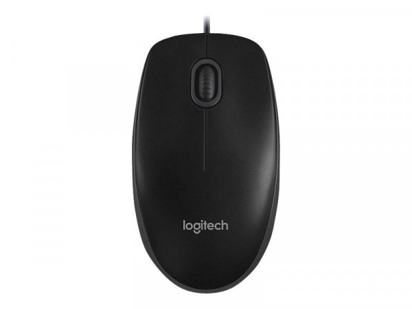 Logitech B100 - optische Maus - schwarz