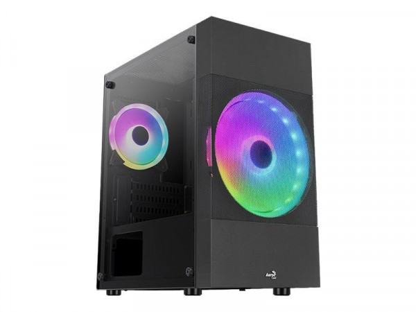 Gehäuse AeroCool Mini Atomic Lite v1 Black MicroATX/MiniITX