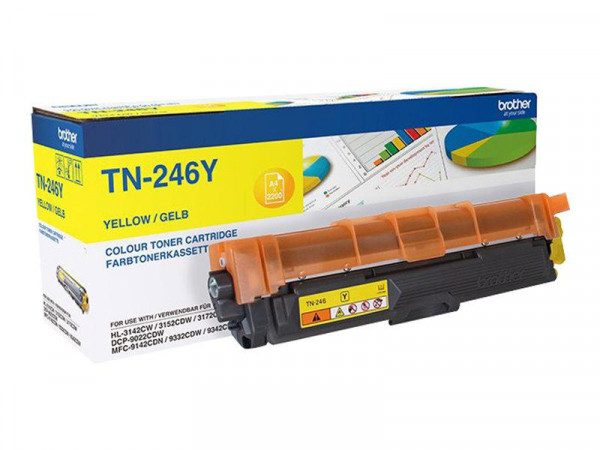 Toner Brother TN-246Y HL-3142/52/72