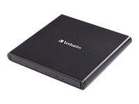 DVW Verbatim externer Slimline CD/DVD Brenner extern retail