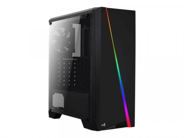 Gehäuse AeroCool Midi Cylon Black MicroATX/ATX/MiniITX (Win)o.N.