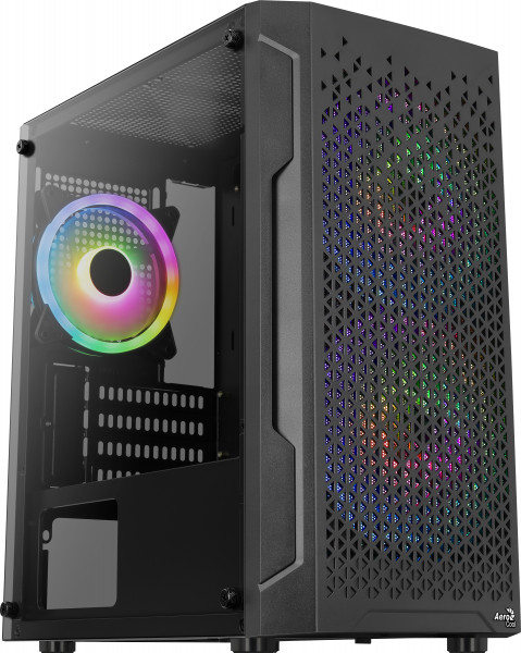 Gehäuse AeroCool Mini Trinity v2 Black MicroATX/MiniITX