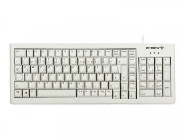 CHERRY TAS G84-5200LCMDE-0 hellgrau PS2/USB deutsch