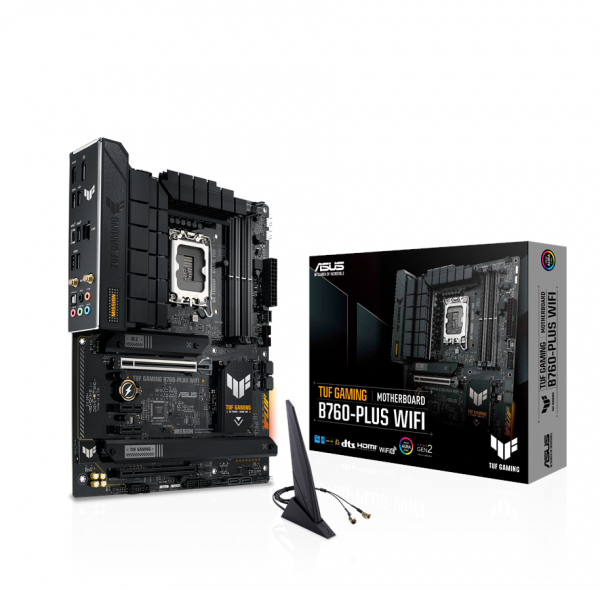 Mainboard ASUS TUF GAMING B760-PLUS WIFI (Intel,1700,DDR5,ATX)