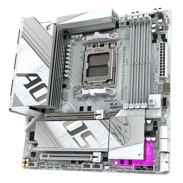 Gigabyte B850M A ELT WF6E ICE (B850,AM5,mATX,DDR5)