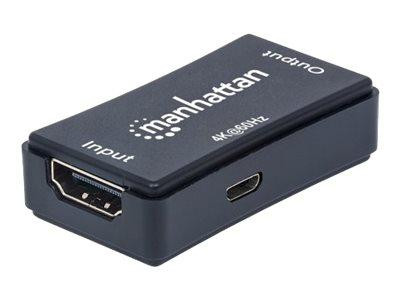 Manhattan HDMI Repeater 4K-Video und Audio auf bis zu 40 m