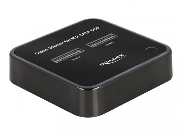 DELOCK M.2 Dockingstation für 2xM.2 SATA SSD mit Klon