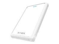 Gehäuse IcyBox USB 3.0 2,5" SATA3 HDD/SSD -> PC/MAC Silikon