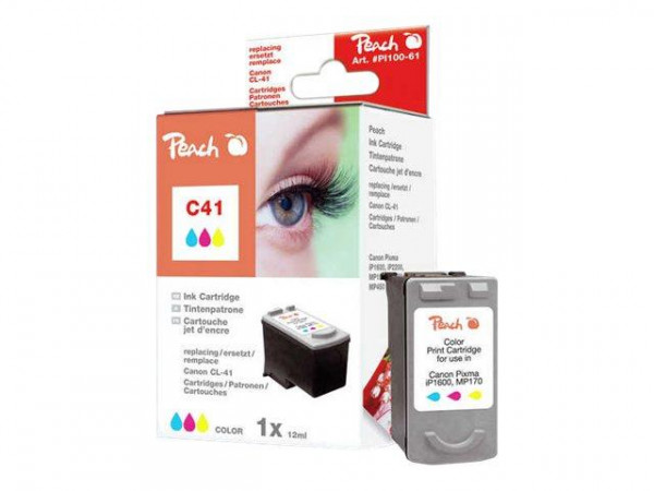 Patrone Peach komp. zu Canon CL-41 Color
