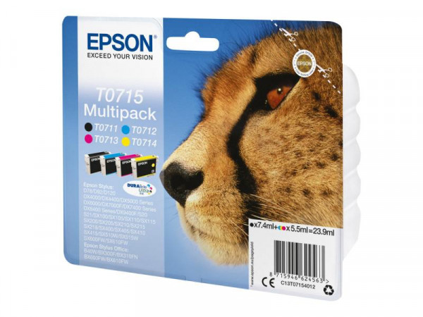 Patrone Epson DX4050/D78 black + Color T0715