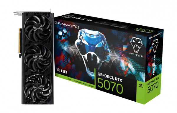 Gainward RTX5070 Python III 12GB GDDR7 HDMI 3xDP