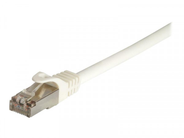 Equip Patchkabel Cat6A S/FTP 2xRJ45 7.50m weiß Cat7 Rohkab