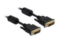 DVI Kabel Delock DVI(24+5) -> DVI(24+5) St/St 1.00m Gold