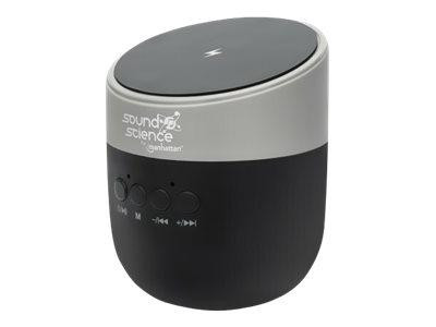 MANHATTAN Bluetooth-Lautsprecher mit Induktionsladepad