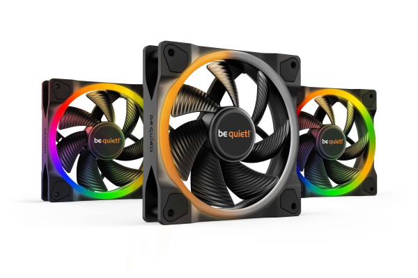 Lüfter be quiet! 140*140*25 Light Wings PWM Triple-Set