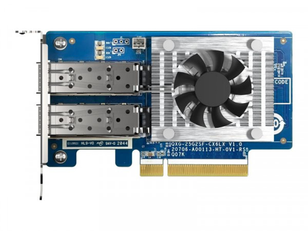 QNAP QXG-25G2SF-CX6 Netzwerkadapter PCIe 25GBE SFP28