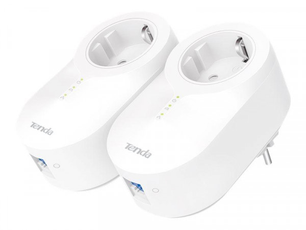 (B-Ware) Tenda Powerline PH6 AV1000 Gigabit Passthrough Adapter (2x)