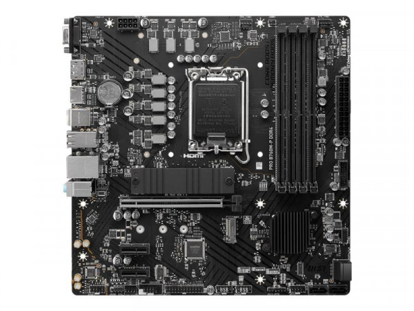 Mainboard MSI PRO B760M-P DDR4 (B760,S1700,mATX,Intel)