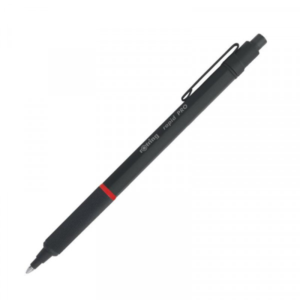 ROTRING Kugelschreiber rapid PRO Matt Schwarz + Mine M Blau
