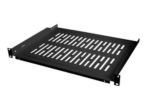 LogiLink 19"Fachboden Befestigung nur vorne T=350mm, schwarz