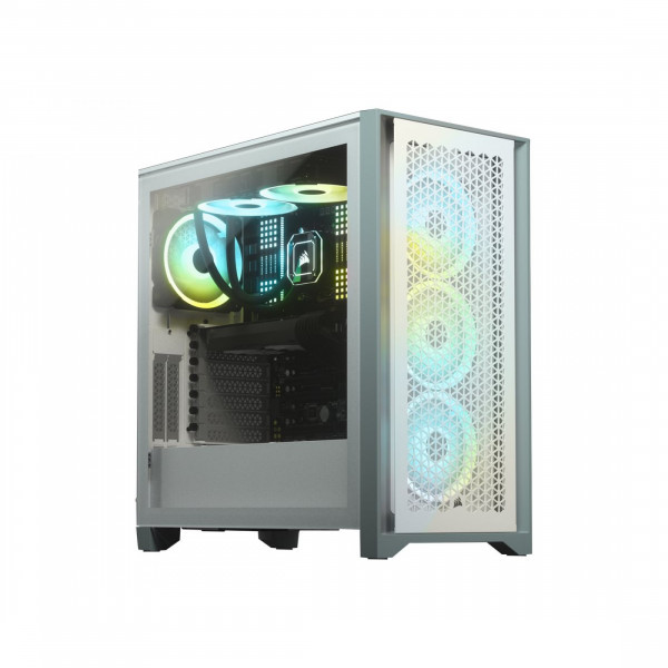 Gehäuse CORSAIR Midi 4000D Airflow (Tempered Glass) White