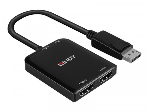 (B-Ware) LINDY DisplayPort auf 2 Port HDMI MST Hub