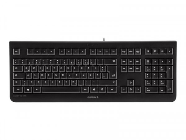 CHERRY TAS KC 1000 schwarz USB deutsches Layout