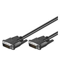 Goobay DVI-D Kabel(24+1) St/St, 2,0m, schwarz, Bulk