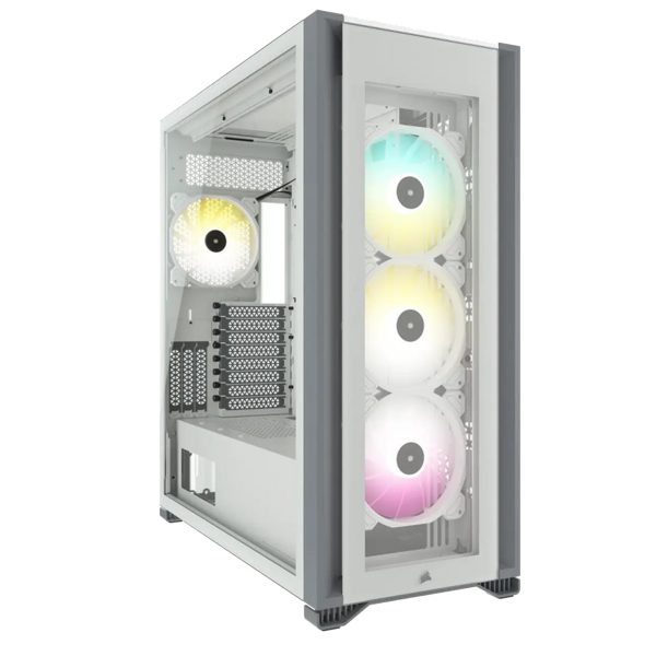 Gehäuse CORSAIR iCUE 7000X RGB (Tempered Glass) White