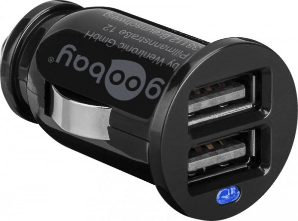 Ladegerät KFZ goobay 2xUSB 2,1A