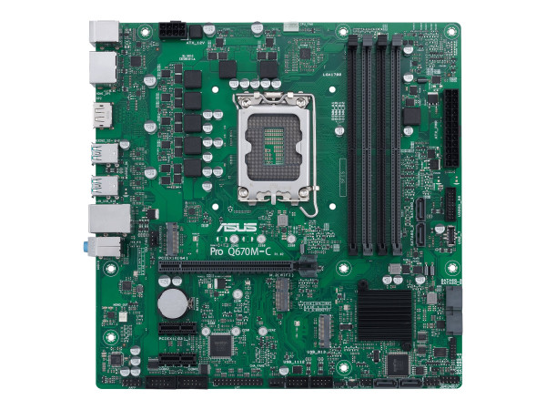 (B-Ware) Mainboard ASUS PRO Q670M-C-CSM (Intel,1700,DDR5,mATX)