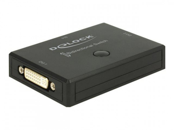 DELOCK Umschalter DVI 2-1 bidirektional 4K 30Hz