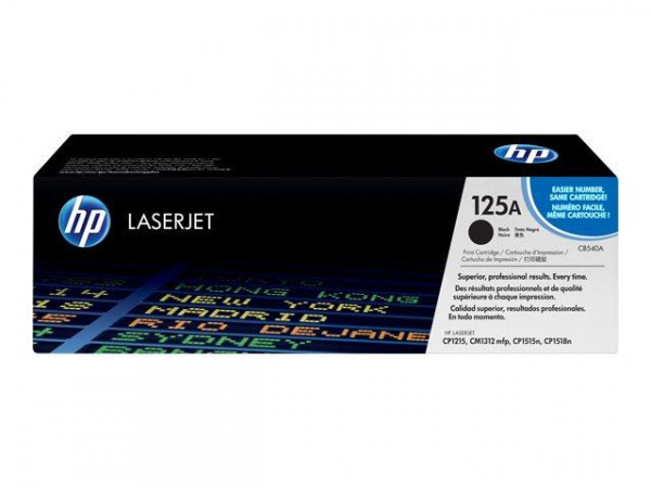 Toner HP CP1215 black CB540A