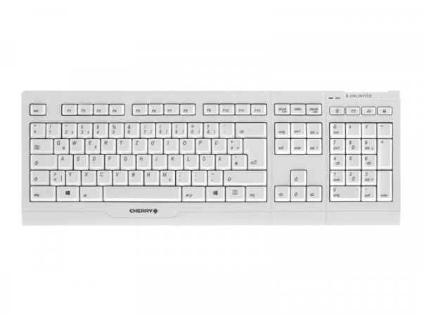 CHERRY TAS B.Unlimited 3.0 Desktop Weiß-grau