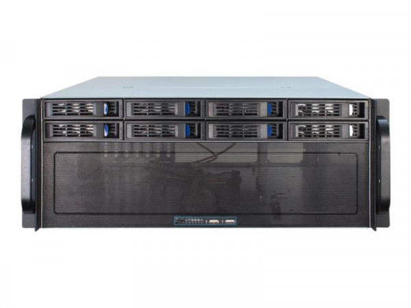 Inter-Tech IPC 4U-4408 - Rack - einbaufähig - 4U - erweitertes ATX / SSI EEB - ohne Netzteil (ATX)