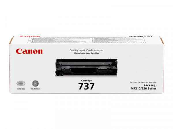 (B-Ware) Toner Canon 737 Black iSENSYS LBP151dw MF211 2400Seiten