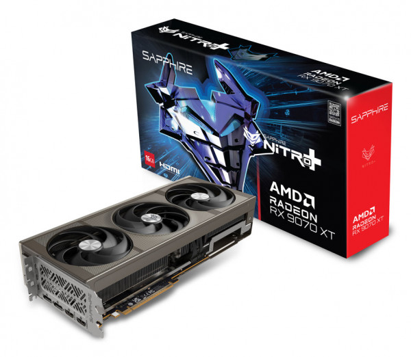 Sapphire Radeon RX9070XT Nitro+ OC 16GB GDDR6 HDMI 2xDP