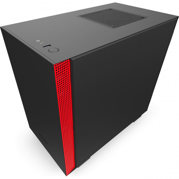 NZXT H210 Black/Red