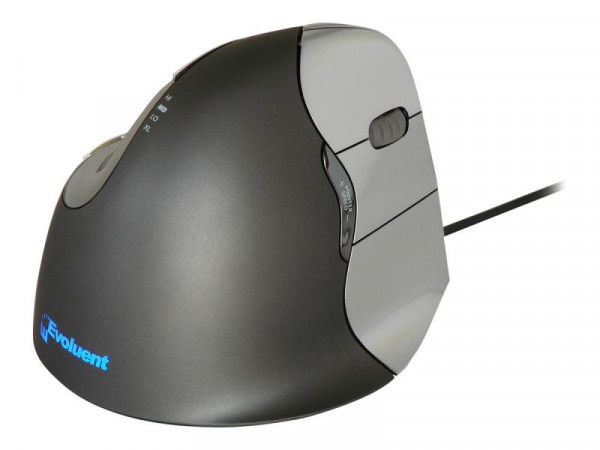 Maus Evoluent VerticalMouse 4 Rechts med/large bl/silver